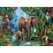 Puzzle Elephants at the oasis 150 pcs