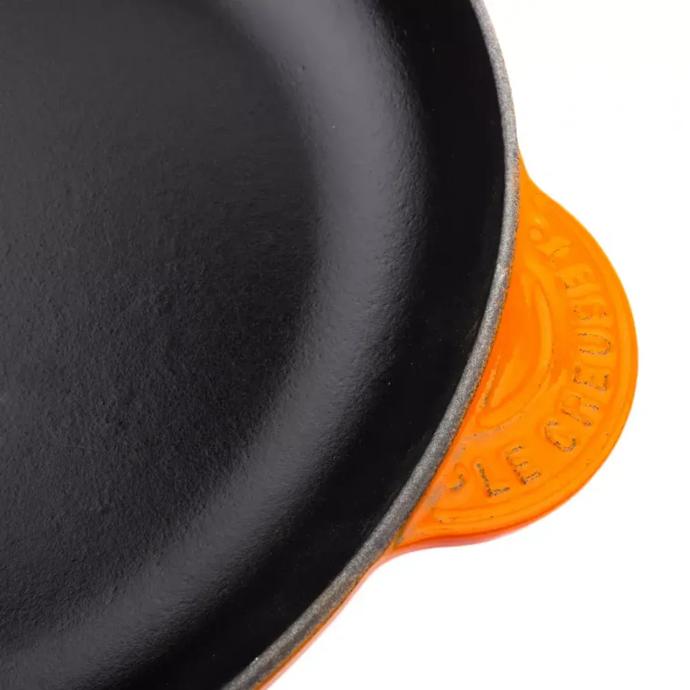 Чугунная сковорода Le Creuset, Оранжевая - 6