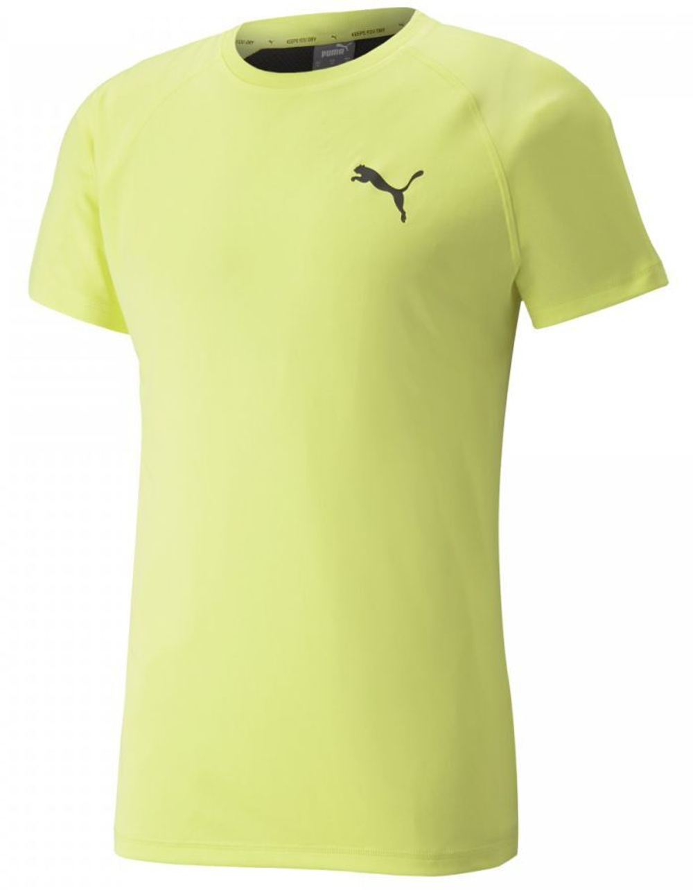Мужская теннисная футболка Puma RTG Tee - lemon sherbert