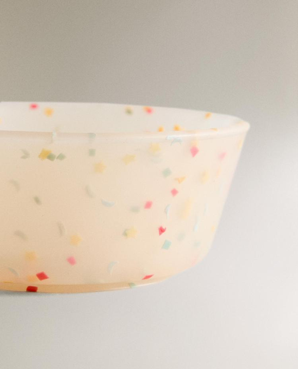 ZARA HOME ДЕТСКАЯ МИСКА ИЗ СИЛИКОНА «КОНФЕТТИ», РАЗНОЦВЕТНЫЙ