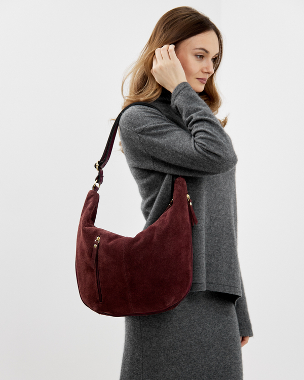 Сумка 593 15 бордовый