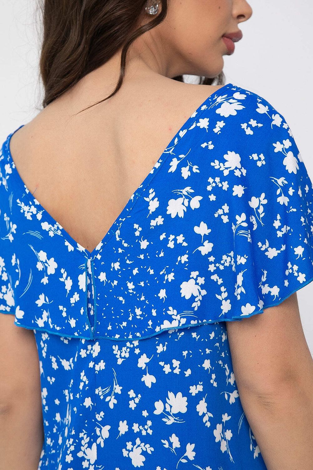 Платье Вечер свиданий (ярко-голубое) П13681-16М LT Collection