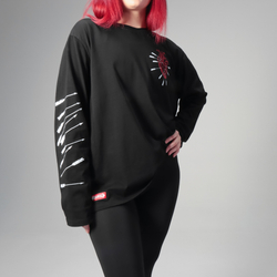 Лонгслив “СЕРДЦЕ” OVERSIZE