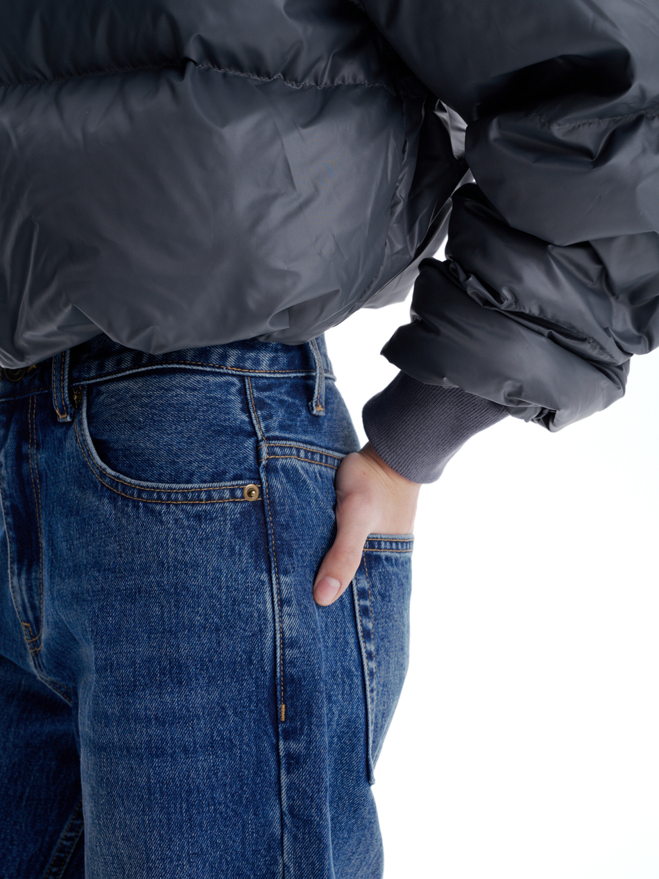 Пуховик "Ice, baby" серый Пуховик "Ice, baby" серый