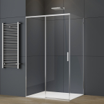 Душевой уголок Soft 2 VSR-3SO29011CL, 1100*900, хром, стекло прозрачное