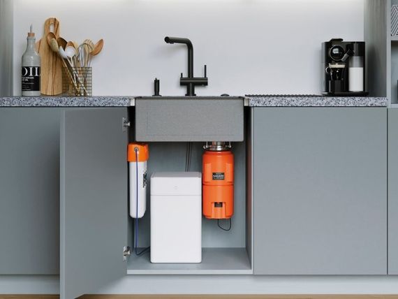 Измельчитель пищевых отходов Omoikiri Nagare SLIM 1250