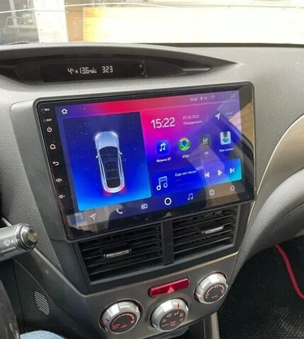 Магнитола для Subaru Forester 3 (SH) 2008-2013, Impreza GH, GE - Vaycar VA71-0062 на Android 13, 8-ядер, 4G SIM-слот