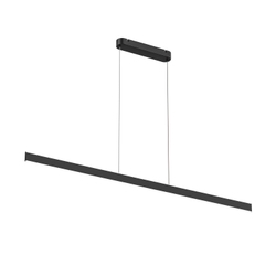 Светильник подвесной RAYLINE, 30 Вт, 3000–4000К, L1200?H1500 мм, металл, черный, свет вверх/вниз