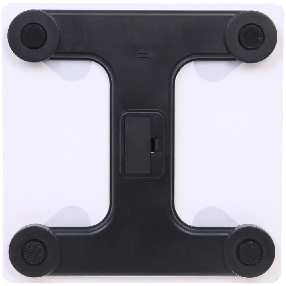 Весы напольные электронные «SMART-Weight» 26*26*0,4 см, bluetooth (работает от 2хААА), Белый