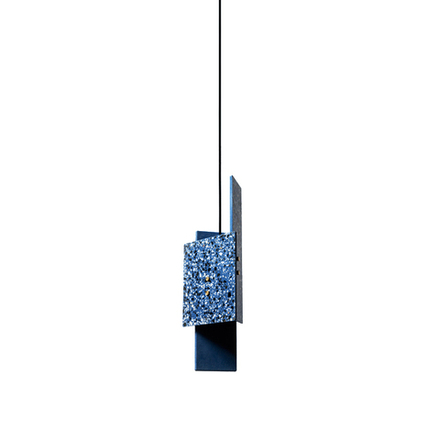 Pendant design lamp  PIECE by Bentu Design (Blue)