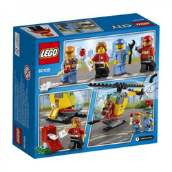 LEGO City: Набор «Аэропорт» для начинающих 60100 — Airport Starter Set — Лего Сити Город