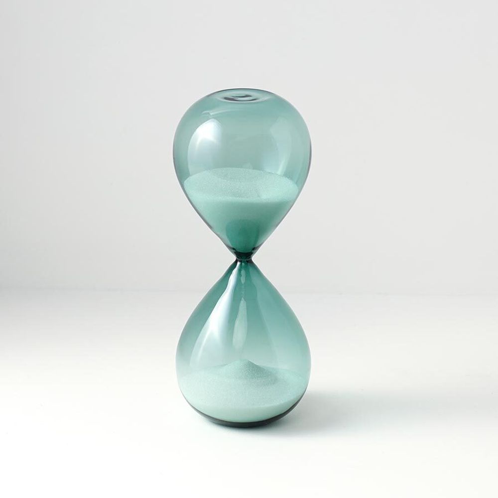 Часы песочные Timeless, 30 минут, бирюзовые