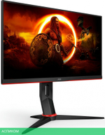 Монитор AOC Q24G2A/BK черный/красный