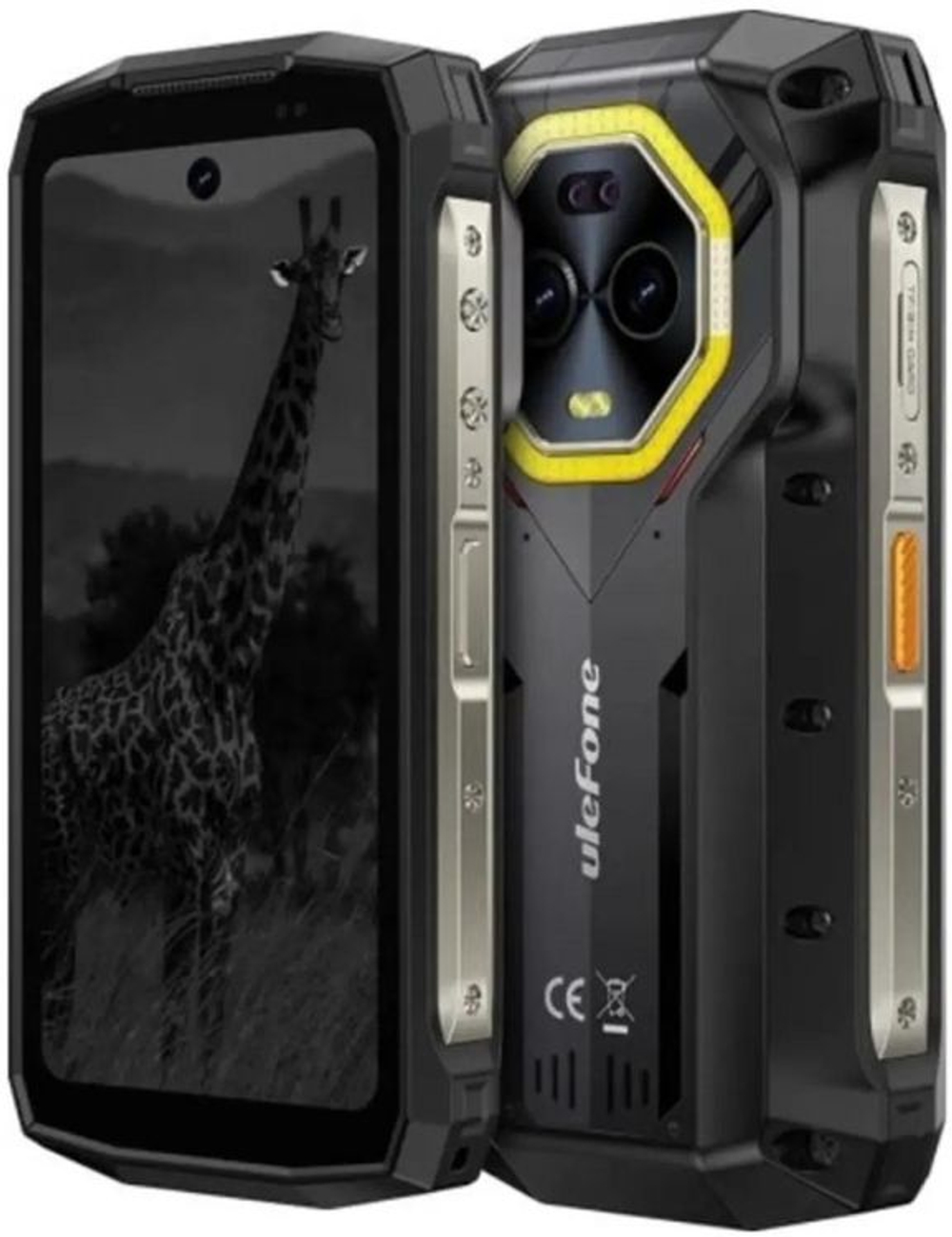 4.7" Смартфон ULEFONE Armor Mini 20 6/256Gb,  NFC,  IPS,  90Гц,  6200мAч,  черный
