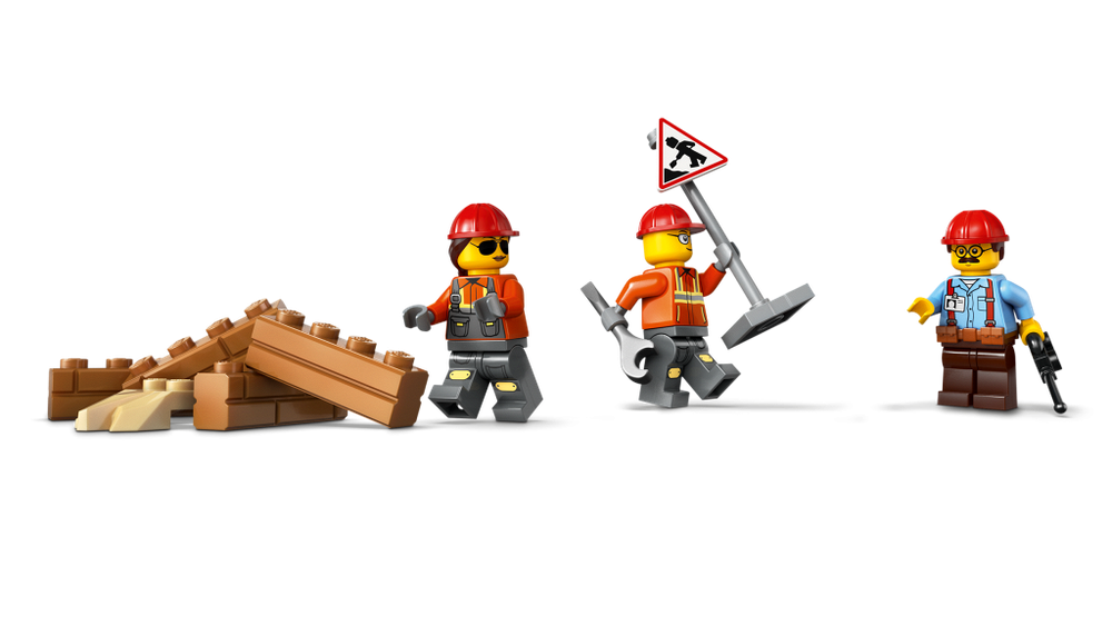 Конструктор лего City 60466 "Желтый бульдозер"