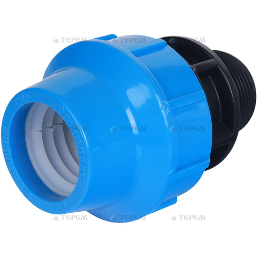 Муфта с наружной резьбой для п/э 40*1 1/4";