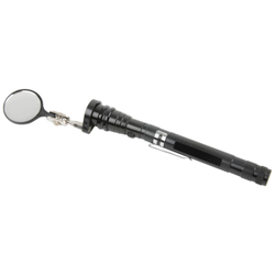 WDK-65453 Фонарик на гибкой рукоятке с зеркалом, 3 светодиода, магнит, длина 170-550 мм