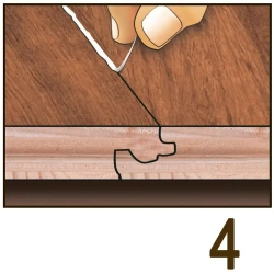 Гель для герметизации замков ламината и паркета Rico Protect Click (до 30 м.) 125 мл