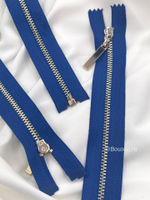 Молния синяя золото
