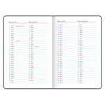 Ежедневник датированный 2025 А5 148х218 мм GALANT "Ritter", под кожу, коричневый, 115715