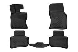 Коврики в салон для LAND ROVER Range Rover Velar, 2017-, 4шт. (полиуретан) ELEMENT3D01781210