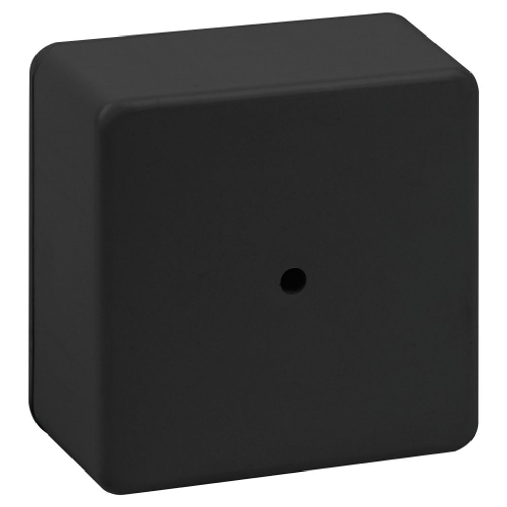 Распаячная коробка ЭРА BS-B-100-100-50 100х100х50мм без клеммы черная IP40 | Коробки распаячные