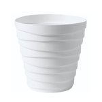 Кашпо "Бархан" (1,4л) Цв. Белый