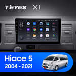 Teyes X1  10,2" для Toyota Hiace 2004-2021