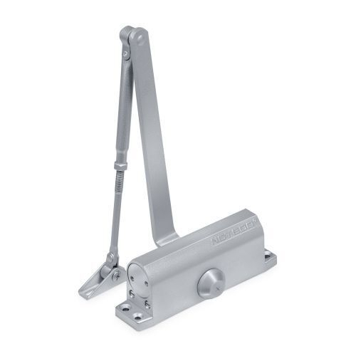 DC-080 СЕРЫЙ доводчик для дверей, усилие 80кг, легкий характер