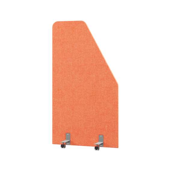 Перегородка акустическая со скосом Everprof EVO Acoustic на роликовых опорах 1000х28х1800