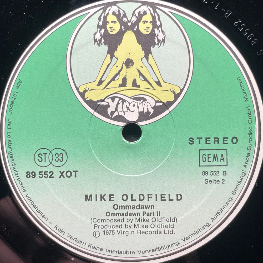 Mike Oldfield ‎– Ommadawn (Германия 1976г.)
