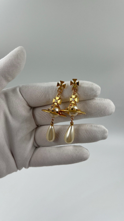 Серьги с подвесками Vivienne Westwood