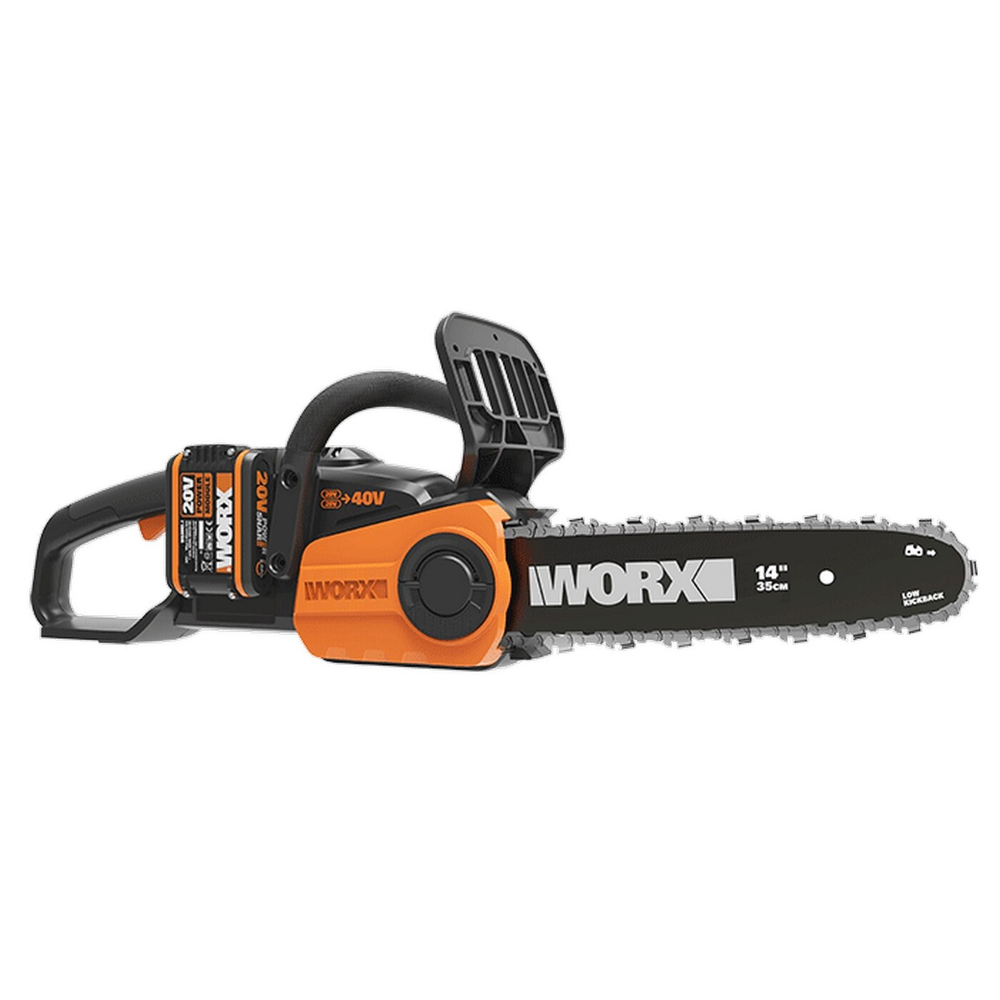 Цепная пила аккумуляторная WORX WG384E.9