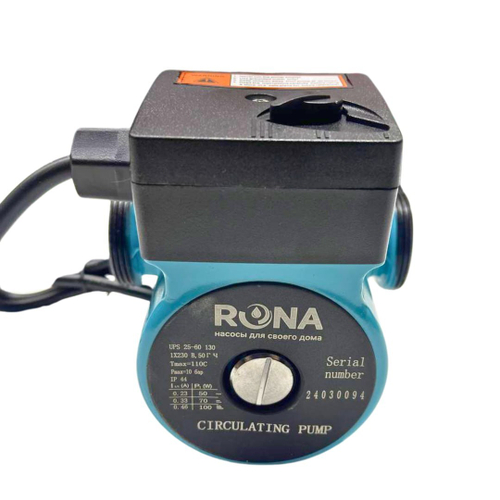 Насос циркуляционный UPS 25/60-130 TM Rona + гайки кабель с вилкой