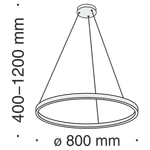 Подвесной светильник Maytoni MOD058PL-L42B4K