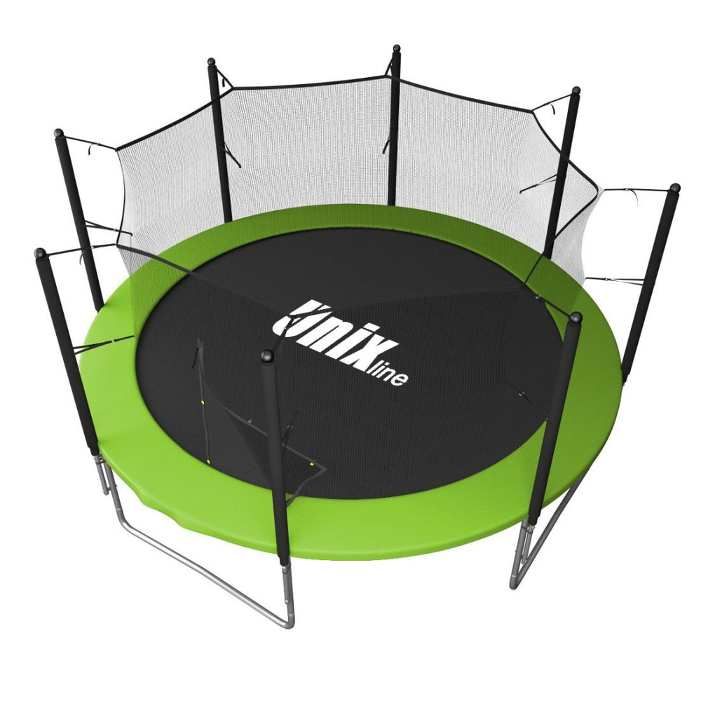 Батут unix line simple 12 ft green (inside)