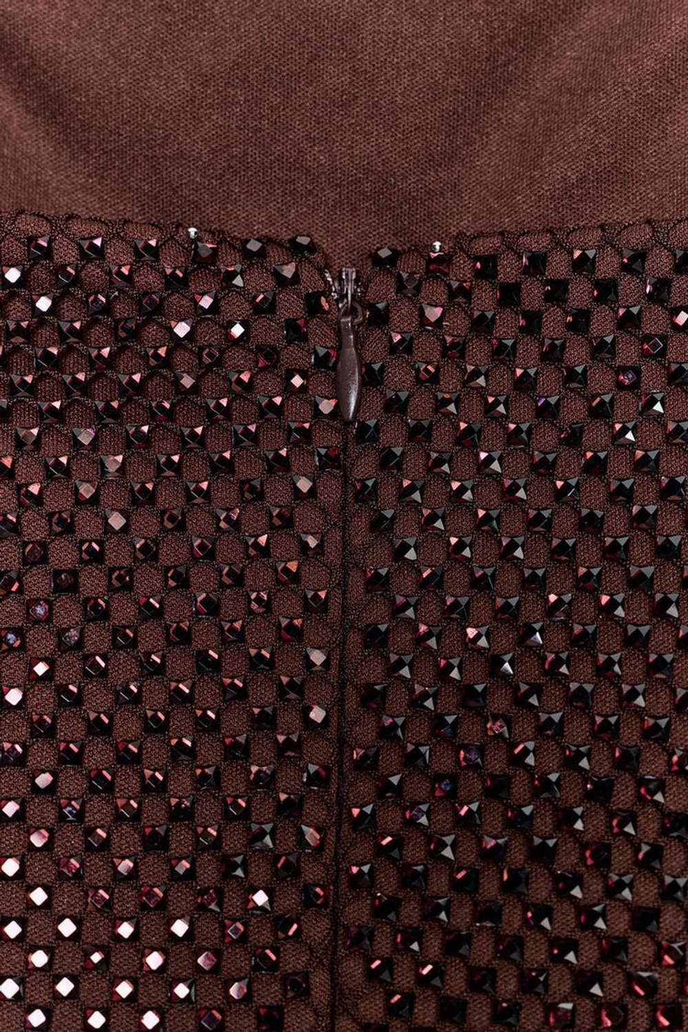 ZARA ПЛАТЬЕ БЕЗ БРЕТЕЛЕК С БЛЕСКОМ, БАКЛАЖАННЫЙ