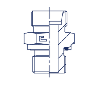 Штуцер FE DS06 12x1.5 (корпус)