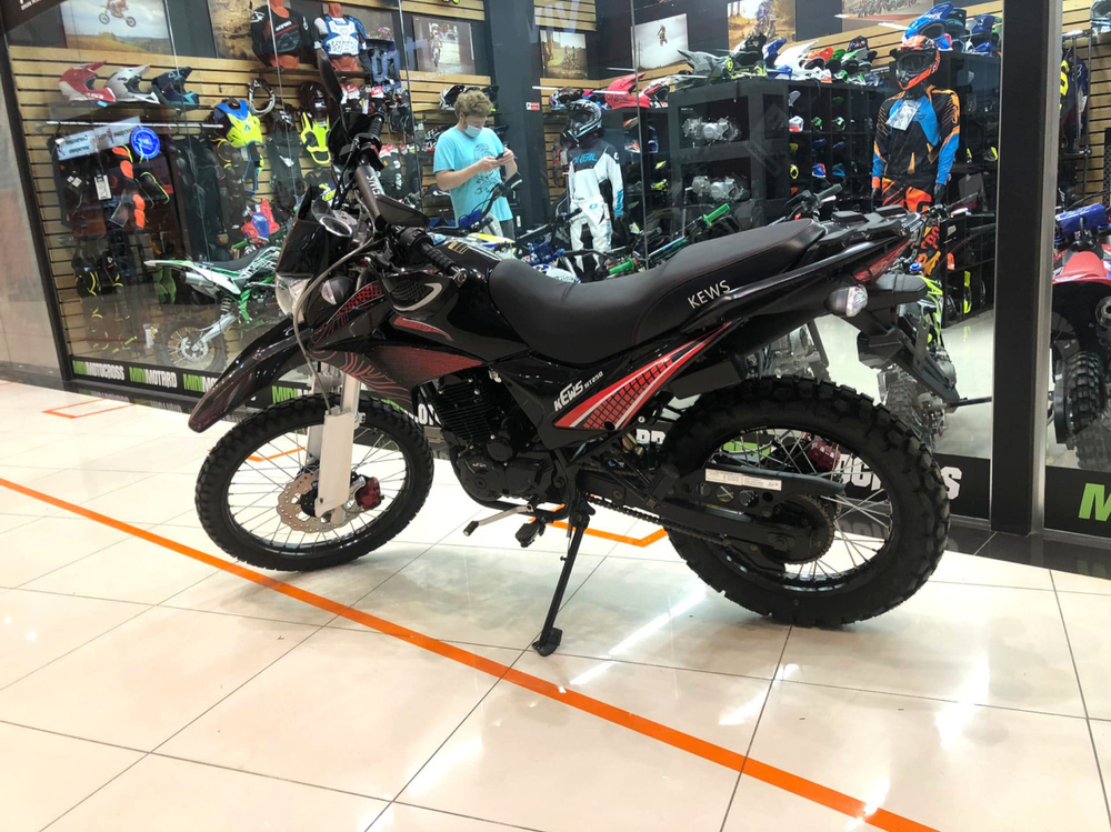 Мотоцикл эндуро KEWS MT250 (172 FMM) с ПТС