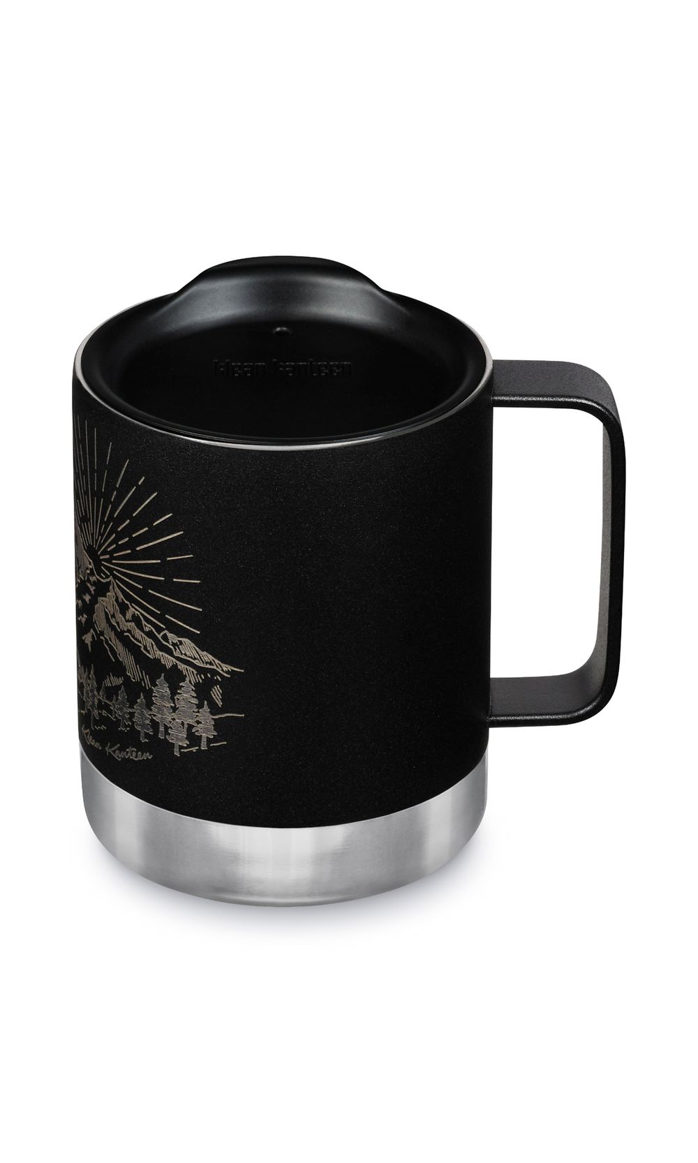 Термокружка Klean Kanteen Camp Mug 12oz (355 мл) Mountain Black