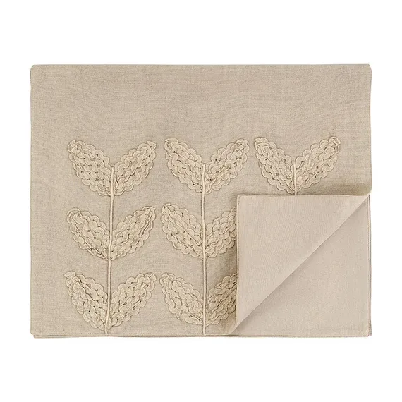 Дорожка на стол desert leaf из коллекции essential, 45х150 см