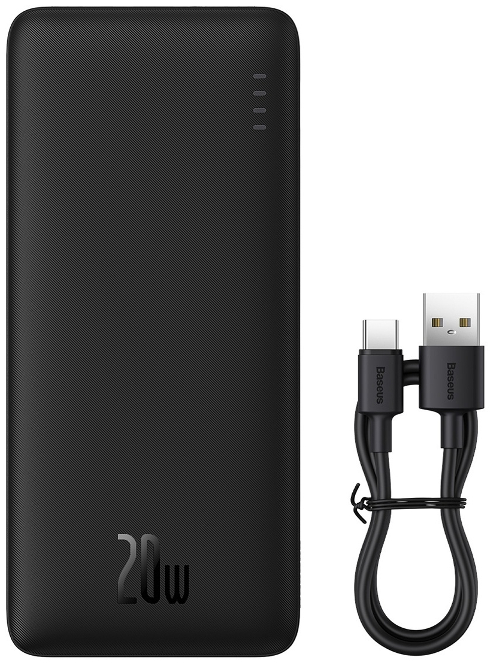 Внешний аккумулятор Baseus Airpow C+U 20W P10022804113-00 20000 мАч черный