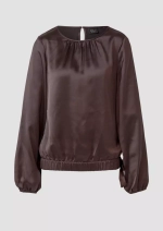 Атласная блузка Black Label