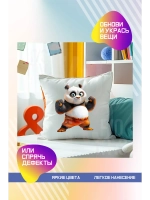 Термонаклейка на одежду, термопринт панда