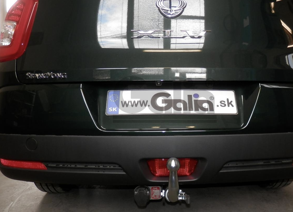 Фаркоп оцинкованный для KGM Tivoli 2023-, SsangYong Tivoli 2015-2018 (кроме 4WD), XLV 2016-2018 (2WD, 4WD) быстросъемное крепление шара, Galia.S128C