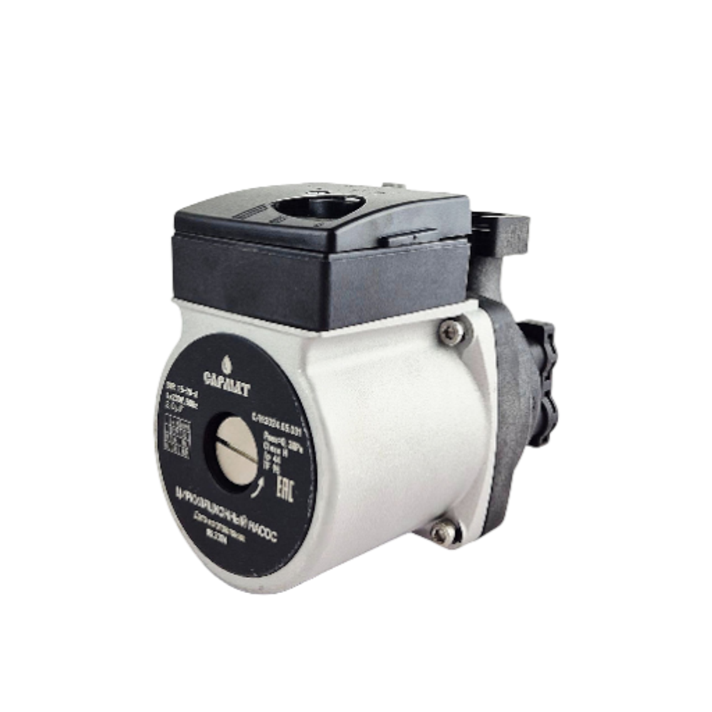 Насос циркуляционный с гидрогруппой Сармат T,TB SWR 15-70-A трехскоростной 130W Erco (CN)