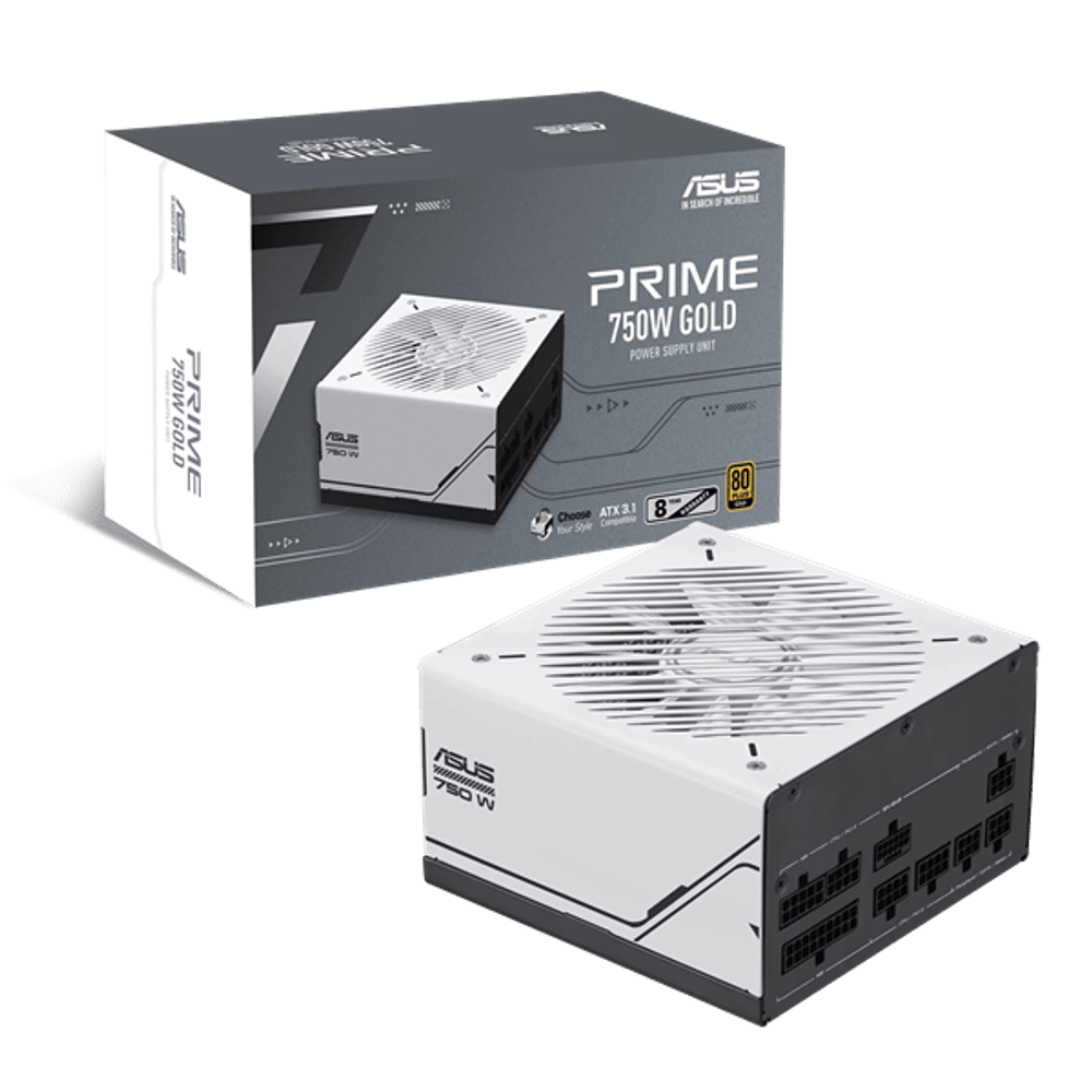 Блок питания ASUS  750W, Prime 750W Gold, Full Modular, ATX, 80+ GOLD, КПД 92%, Fan 135mm, AP-750G