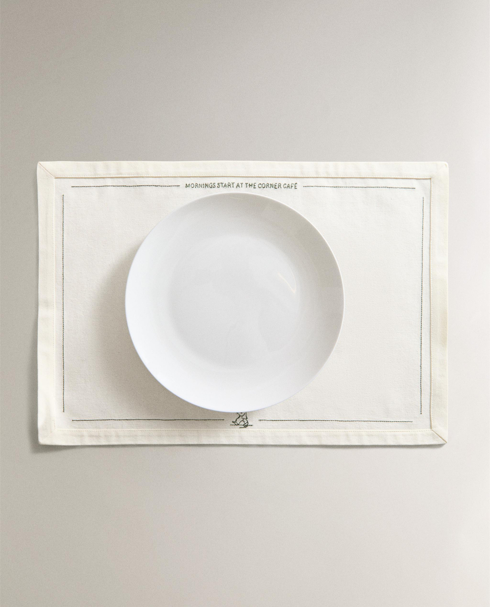 Zara Home сервировочная салфетка из хлопка, 50 35 см · 7265/023