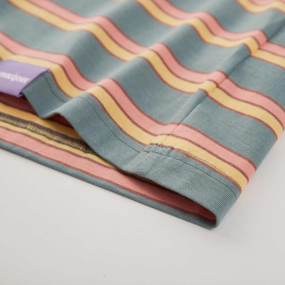 Футболка YMKASHIX Nineties Темно-Зелено-Оранжевая