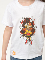 Детская футболка с принтом Venus (Размер: 152-158) (Цвет: белый)